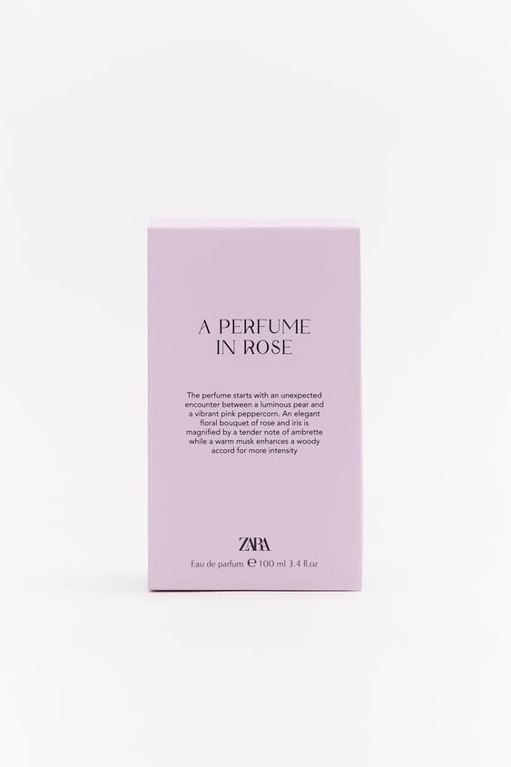 Zara A PERFUME IN ROSE 100 ML— ayollar uchun atir arzon