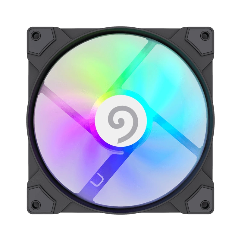 Gamemax FN120A-S5 qora korpus ventilyatori O'zbekistonda