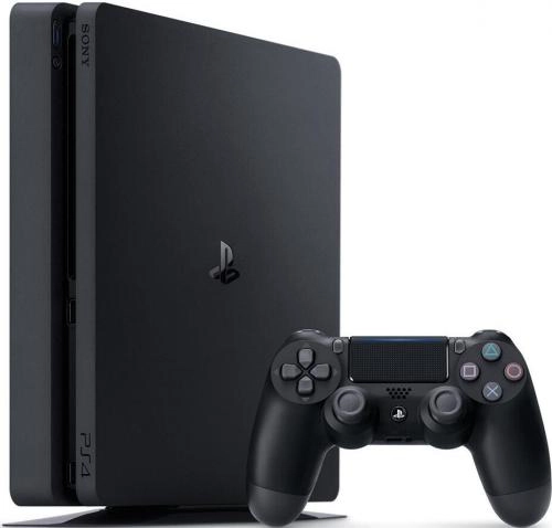 Игровая приставка Sony PlayStation 4 Slim 500GB (1 джойстик, с предустановленными играми) - фото №2 Игровая приставка Sony PlayStation 4 Slim 500GB (1 джойстик, с предустановленными играми) купить
