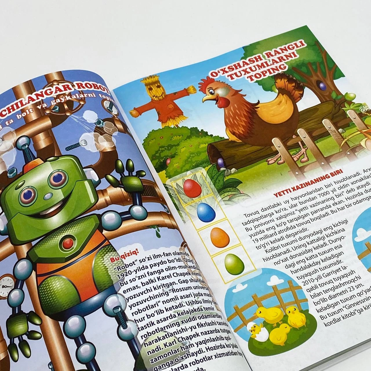 Aqlni charxlovchi o'yinlar O'zbekistonda