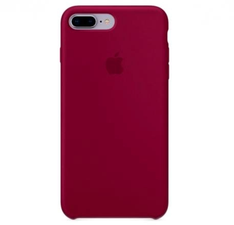 Чехол Silicone Case для iPhone 7/8 Plus, Малиновый купить