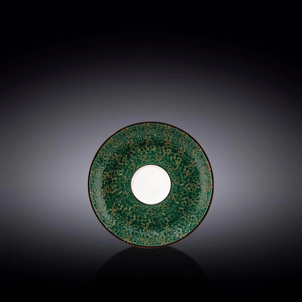 Блюдце Wilmax Splash Green 14 см WL-667535 / B  (Зеленый) купить