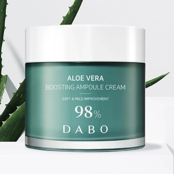 Dabo  Aloe Vera Boosting Ampoule Cream 98 % 50 ml - yuz uchun krem arzon