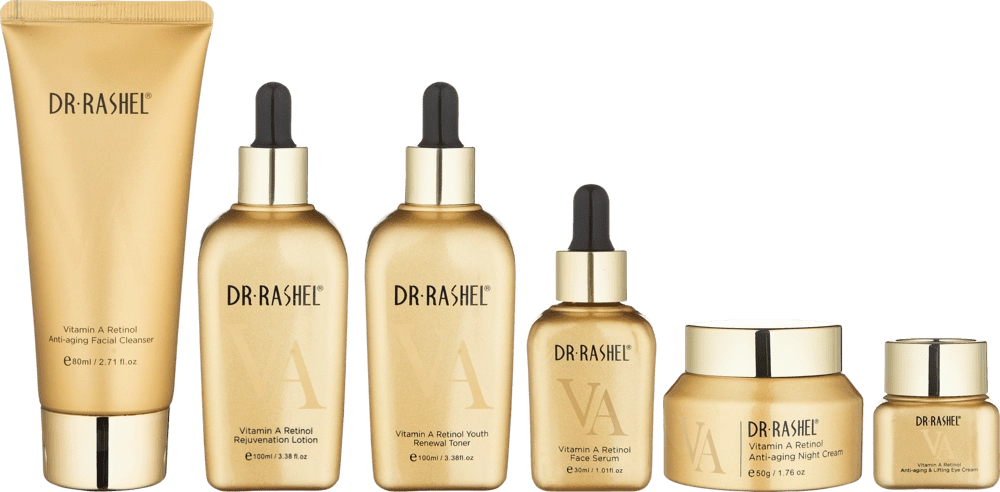 VITAMIN A SKIN CARE SERIES yuz parvarishi uchun to'plam arzon