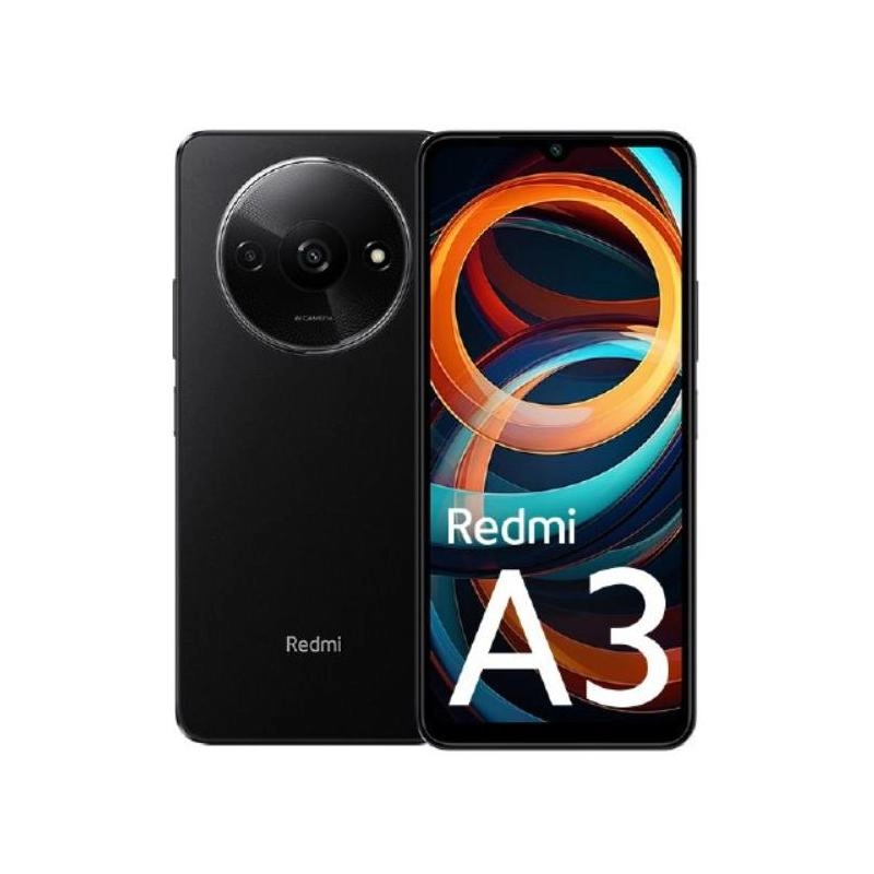 Смартфон Xiaomi Redmi A3 3/64GB Midnight Black - фото №2 Смартфон Xiaomi Redmi A3 3/64GB Midnight Black купить