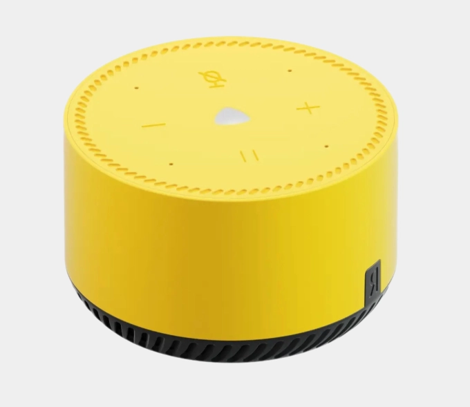 Yandex Stansiya Lite yellow aqlli kolonkasi O'zbekistonda