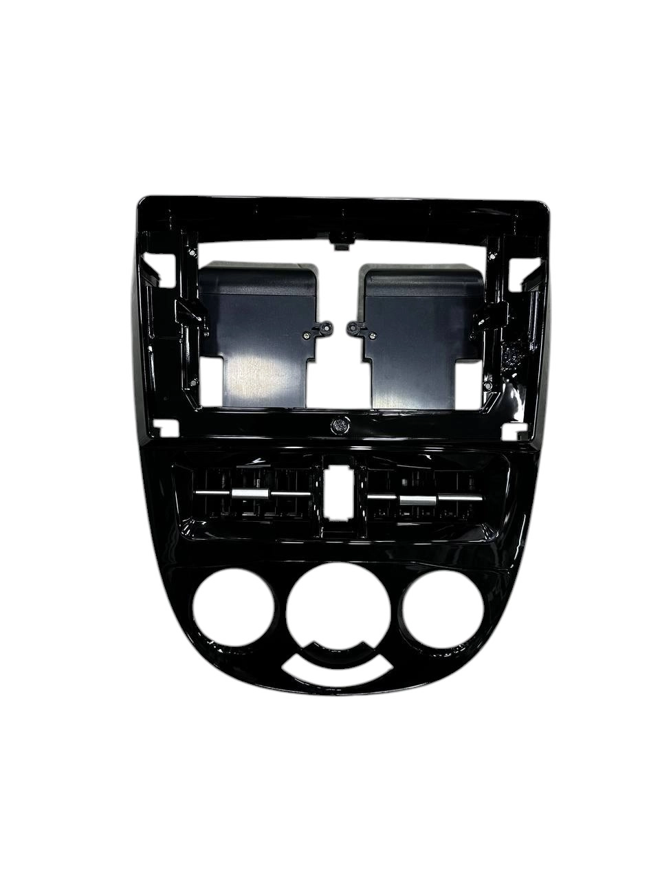 Lacetti,Gentra avtomobili uchun black piano monitor ramkasi deflektori bilan arzon