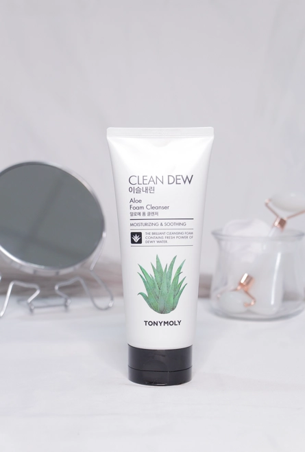 ПЕНКА ДЛЯ УМЫВАНИЯ С ЭКСТРАКТОМ АЛОЭ CLEAN DEW ALOE FOAM CLEANSER 180ML купить