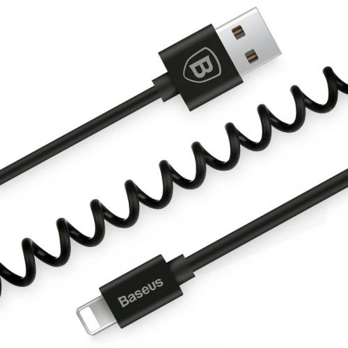 Кабель Lightning Baseus Elastic Data Cable 1M Black купить