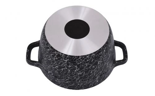 Kukmara "Gratsiya" (Black-Gold, White-Gold, Black-Silver) 2.5 litr kostryulkasi onlayn