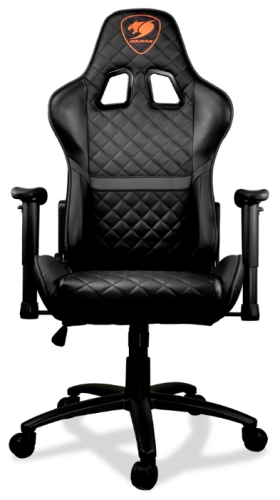 Gaming Chair Cougar ARMOR ONE (Organe, Black) o‘yin kreslosi yetkazib berish