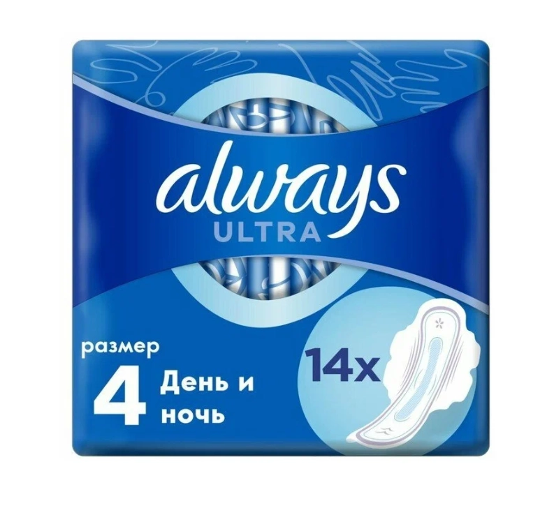 Always Ultra Pads Night Duo 14 dona Ayollar gigiyenik tagligi sotib olish