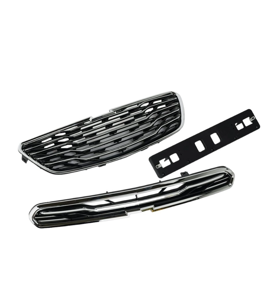 Облицовка бампера для Спарк в стиле Малибу 2 никел характеристики