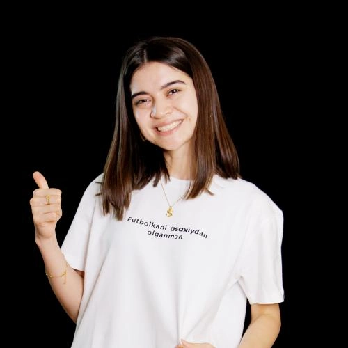 "Futbolkani asaxiydan olganman" White futbolkasi sotib olish