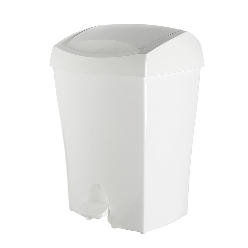 Ведро пластмассовая для мусора Trash Star Bin 18 lt White купить