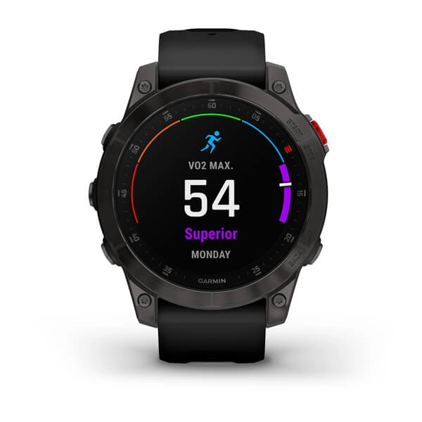Смарт часы Garmin EPIX (Gen 2) Sapphire Gray titanium цена