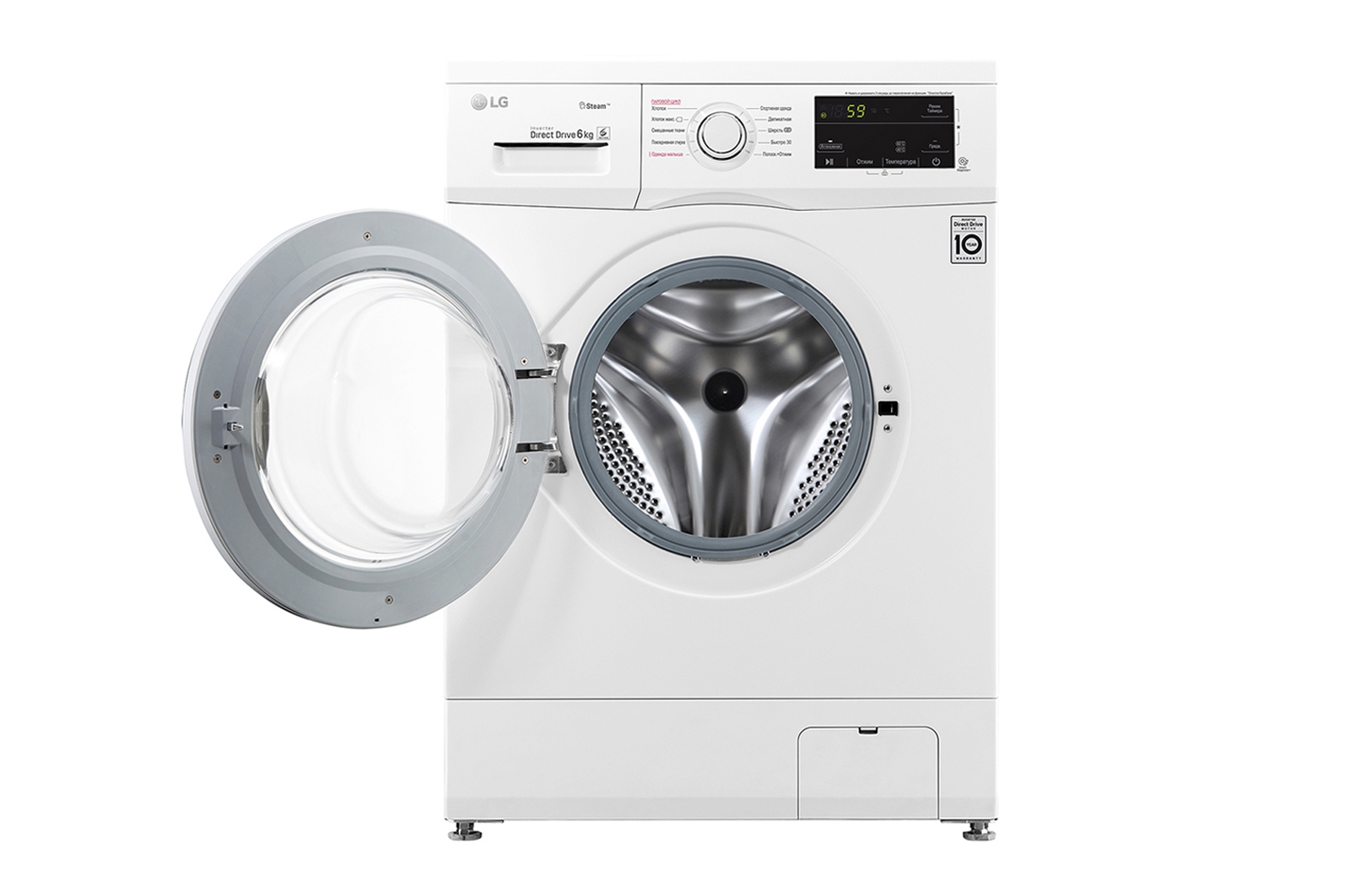 LG F2J3NS0W (Oq) (Bug‘ berish+Smart Diagnosis) 6 Kg kir yuvish mashinasi. narxi