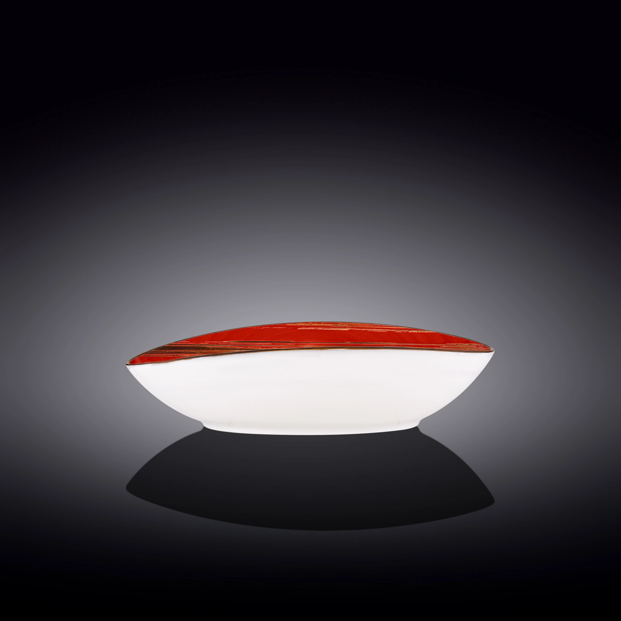 Салатник овальный Wilmax 25x16,5x6 см WL‑668240/A (Красный) недорого