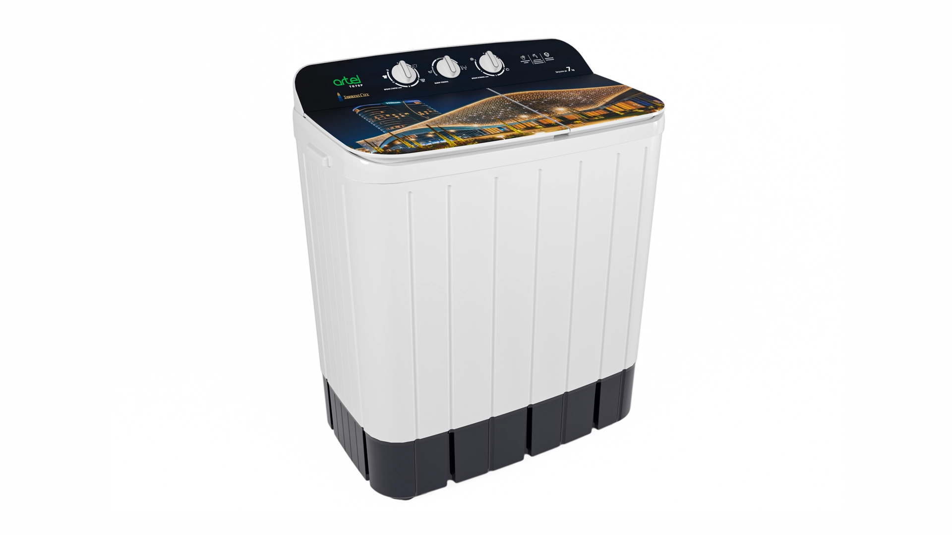 Artel TG70P City 7 kg yarimavtomat kir yuvish mashinasi O'zbekistonda