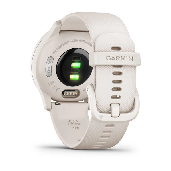 Garmin VIVOMOVE SPORT Ivory Case and Silicone Band with Peach Gold Accents smart-soati narxi