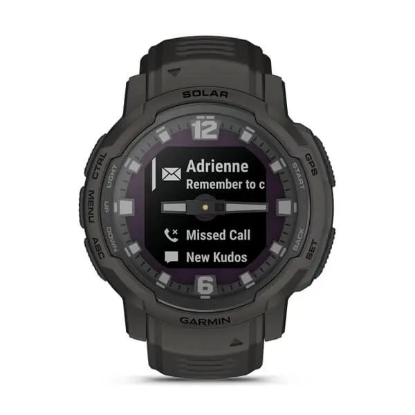 Смарт часы Garmin INSTINCT CROSSOVER Solar Graphite цена
