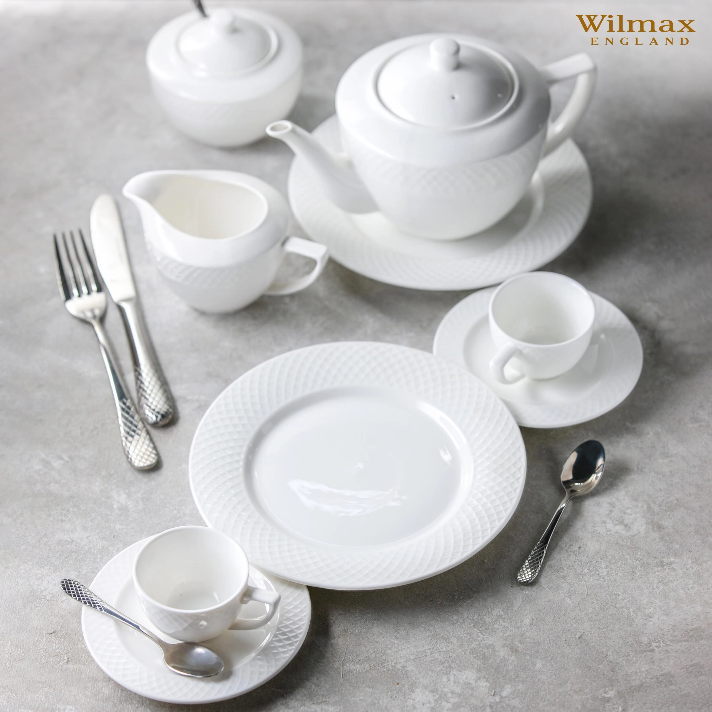 Wilmax Julia Vysotskaya WL-880112-JV / 2C shakar va sut idishi to‘plami - rasm №7 Wilmax Julia Vysotskaya WL-880112-JV / 2C shakar va sut idishi to‘plami narxi