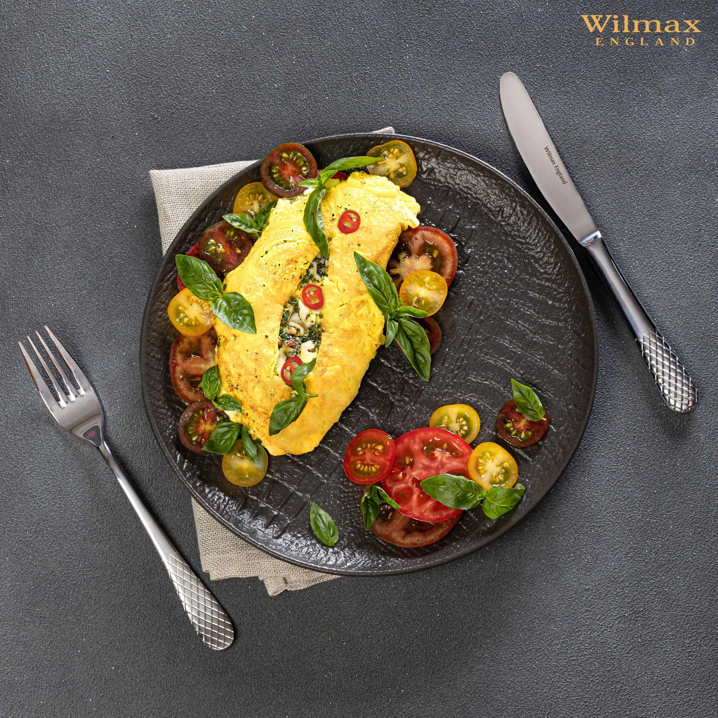 Набор из 6 столовых ножей Wilmax 22 см WL‑999200/6C цена