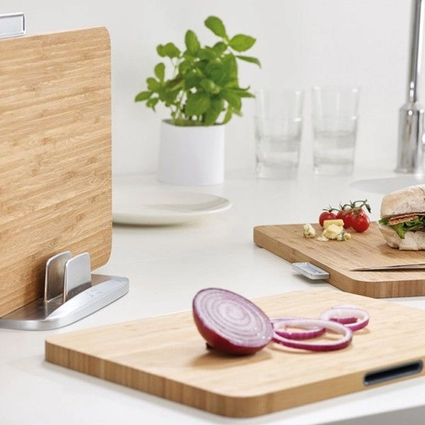 Набор разделочных досок с подставкой Joseph Joseph 35х29,5см 60141 цена