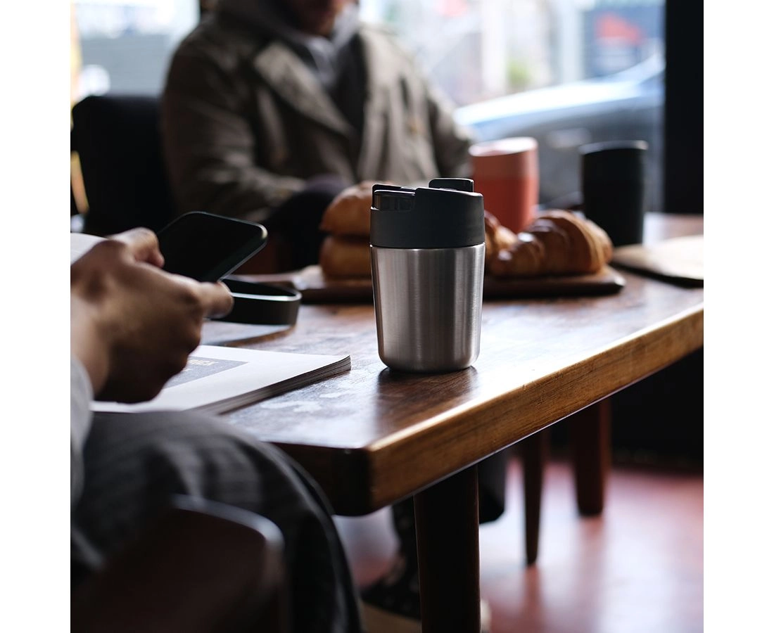 Термокружка Joseph Joseph Sipp Steel 340 мл антрацит 81125 цена