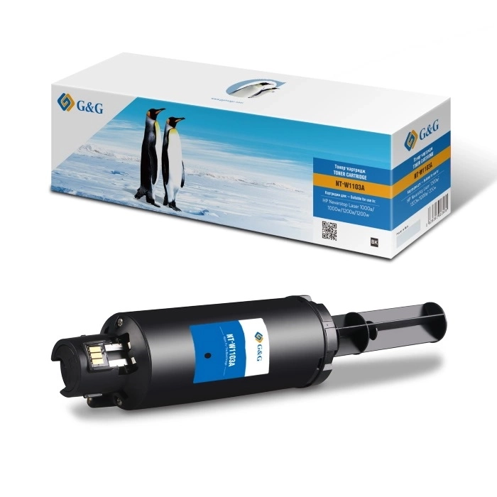G&G (HP Neverstop Laser 1000a/1000w/1200a/1200w) 2500 sahifa NT-W1103A qora toner kartriji - rasm №2 G&G (HP Neverstop Laser 1000a/1000w/1200a/1200w) 2500 sahifa NT-W1103A qora toner kartriji sotib olish