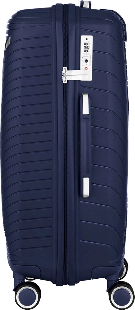 2E SIGMA (L+M+S) Dark blue plastik chamadonlar to‘plami narxi