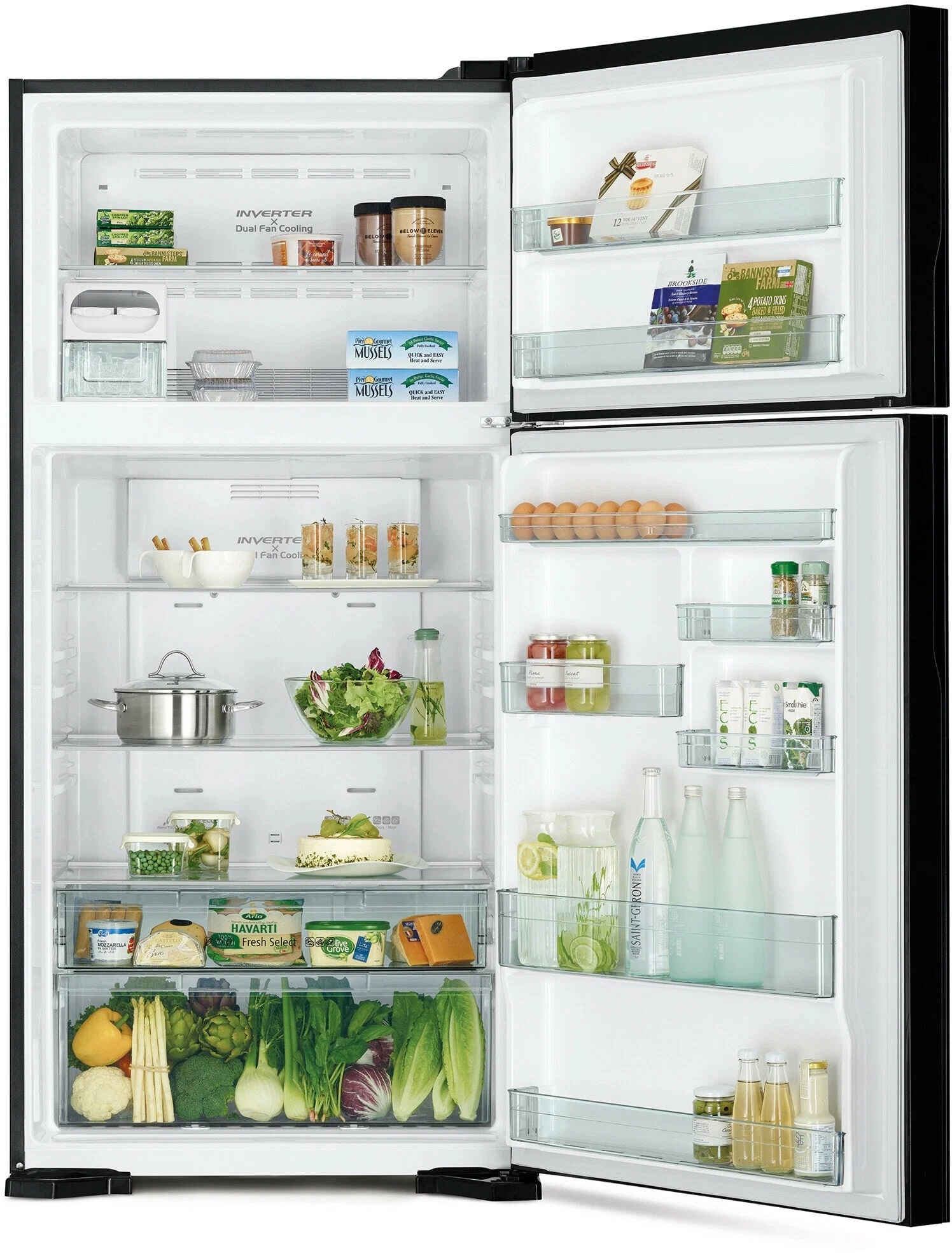 Холодильник Hitachi R-VG660PUC7 GBK цена