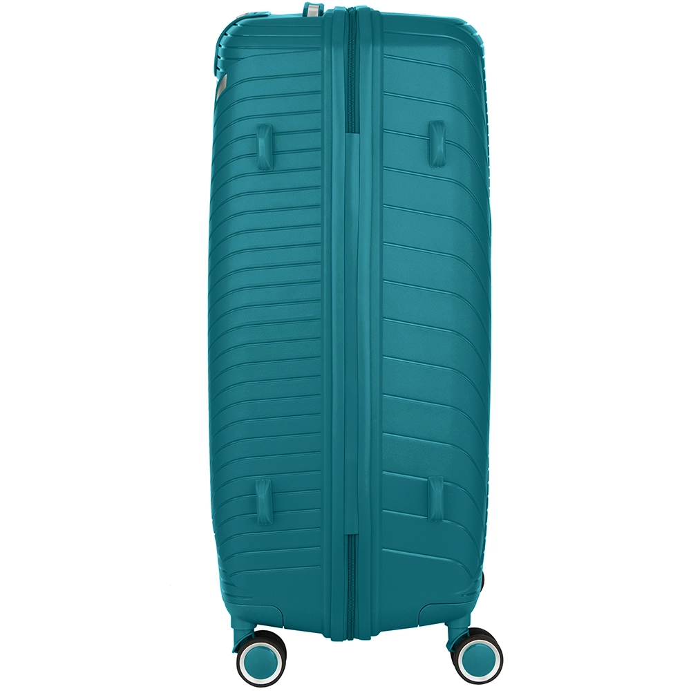 2E Sigma (katta) Aquamarine plastik chemodani narxi