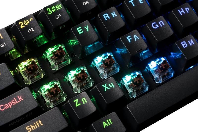 Redragon Draconic Black simli+simsiz klaviaturasi narxi