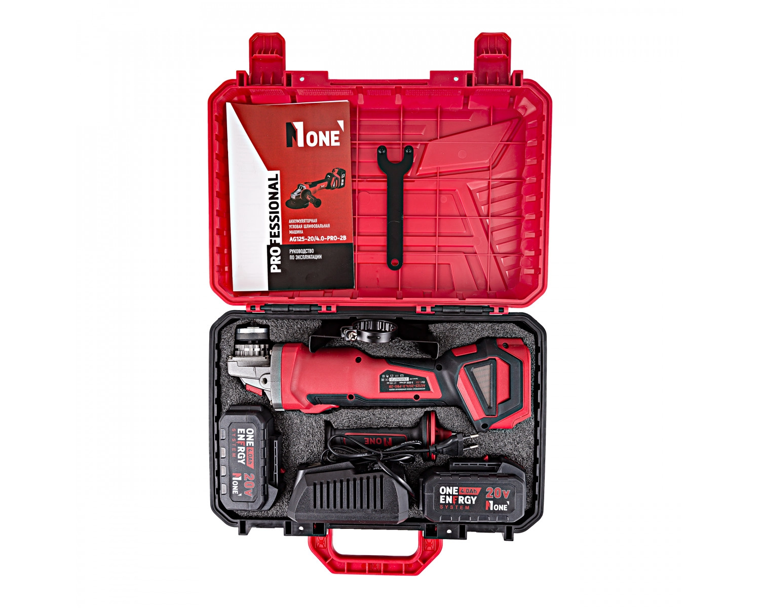 NUMBER ONE AG125-20/4.0-PRO-2B burchakli silliqlash mashinasi narxi