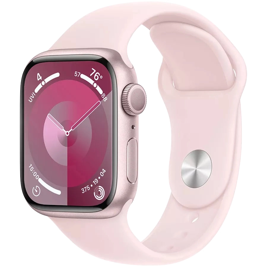 Apple Watch Series 9 GPS 45 mm Light Pink smart-soati sotib olish