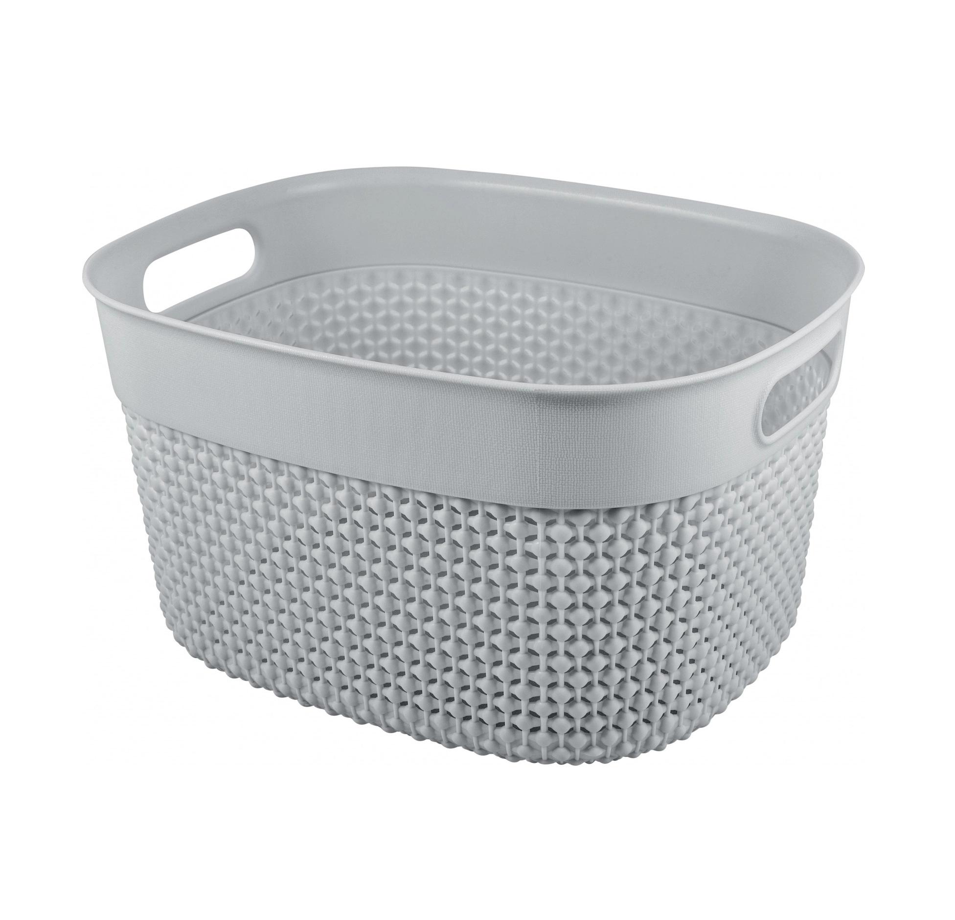 Корзина для хранения Plast Team OSLO, с ручками, 6л серый шторм sotib olish