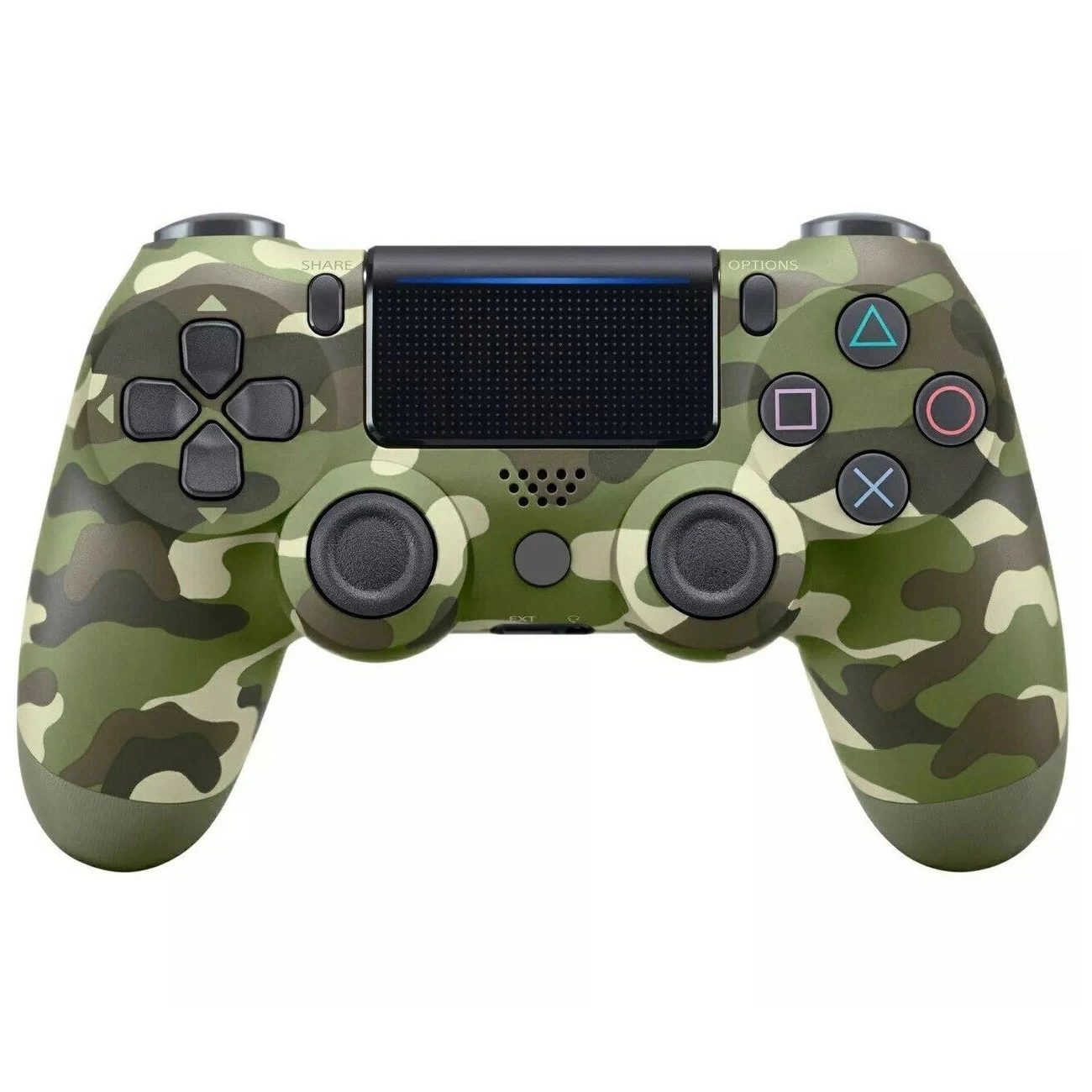 PS DoubleShock 4 yashil kamuflyaj simsiz joystigi sotib olish