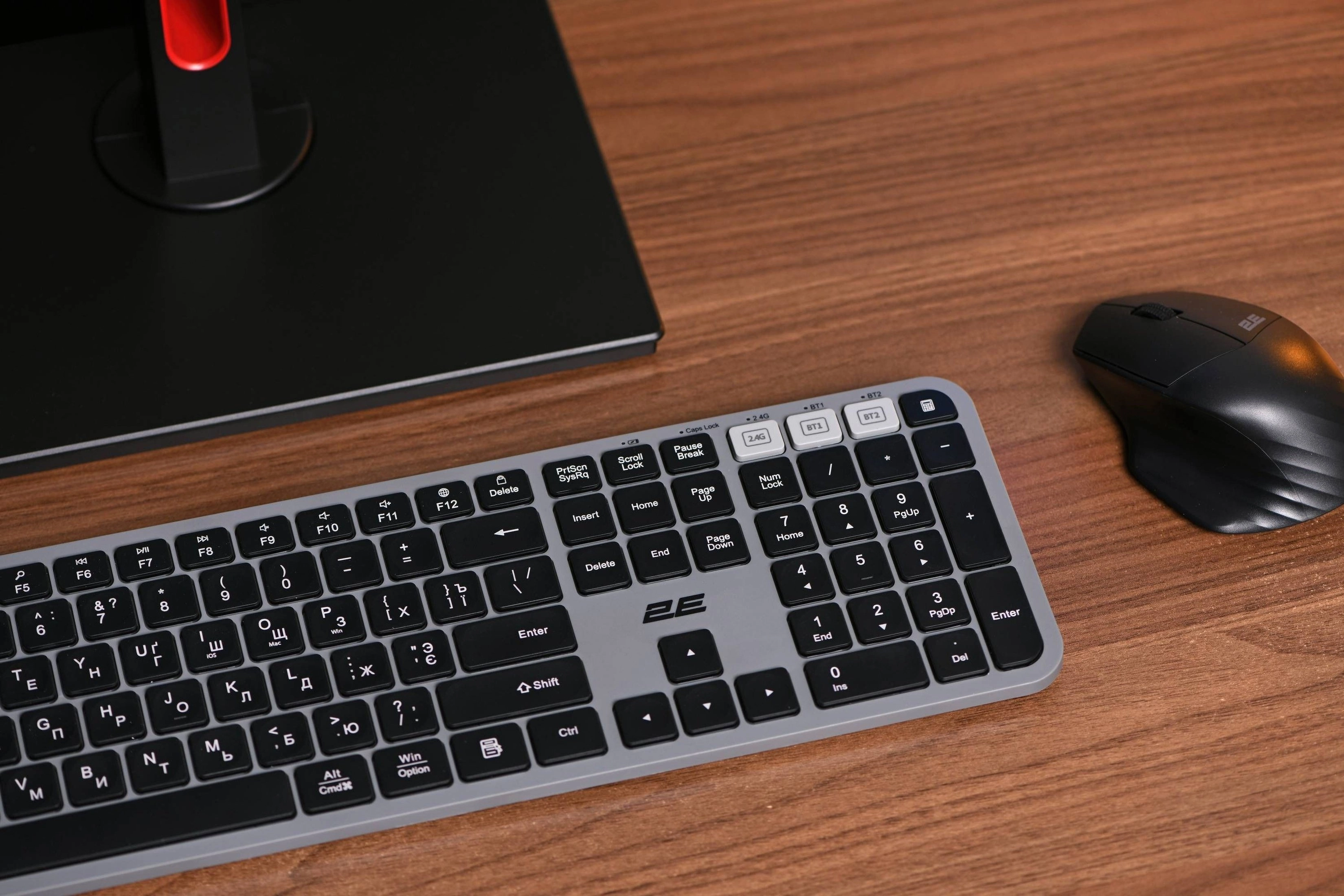 Klaviatura 2E KS240 WL Gray narxi