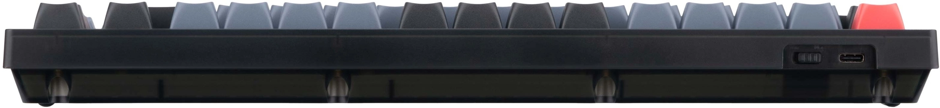 Клавиатура Keychron V1 84 Key QMK Gateron G PRO Blue Hot-Swap RGB Frosted Black цена