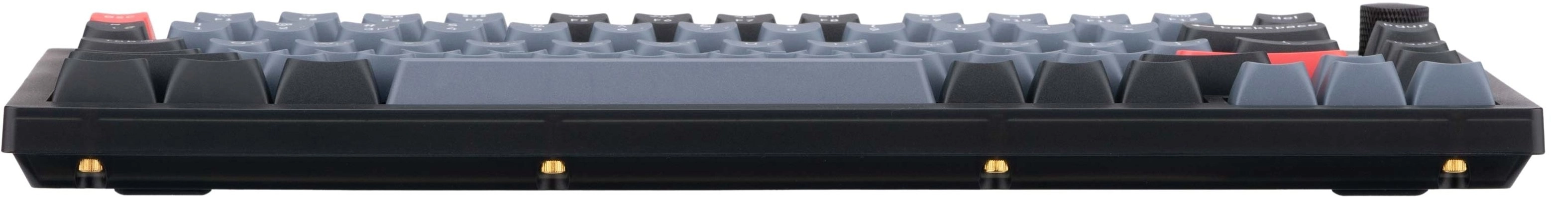 Клавиатура Keychron V1 84 Key QMK Gateron G PRO Blue Hot-Swap RGB Knob Frosted Black цена