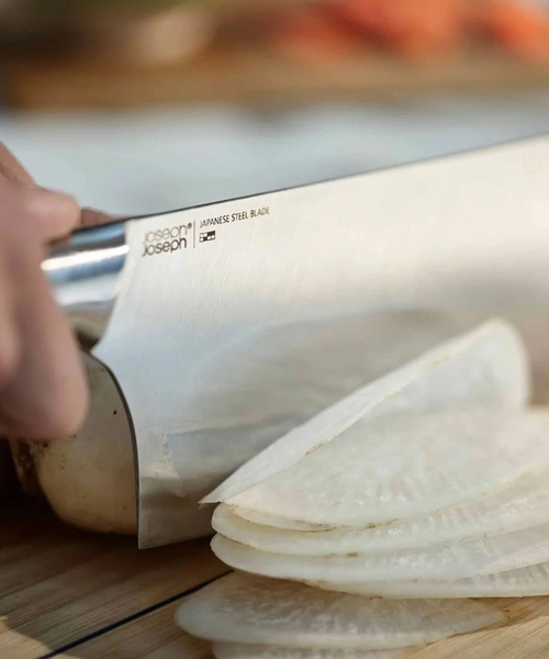 Набор ножей и ножниц Joseph Joseph Elevate Fusion с подставкой из бука 10577 цена