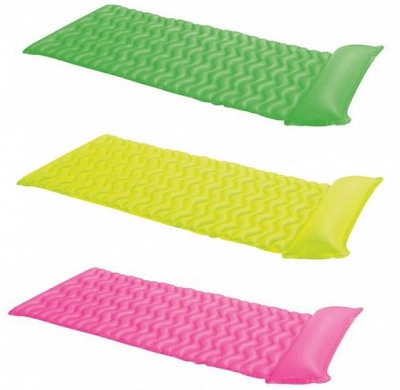 Intex 58807 pushti rangli suzish uchun havo matrasi 229x86sm arzon