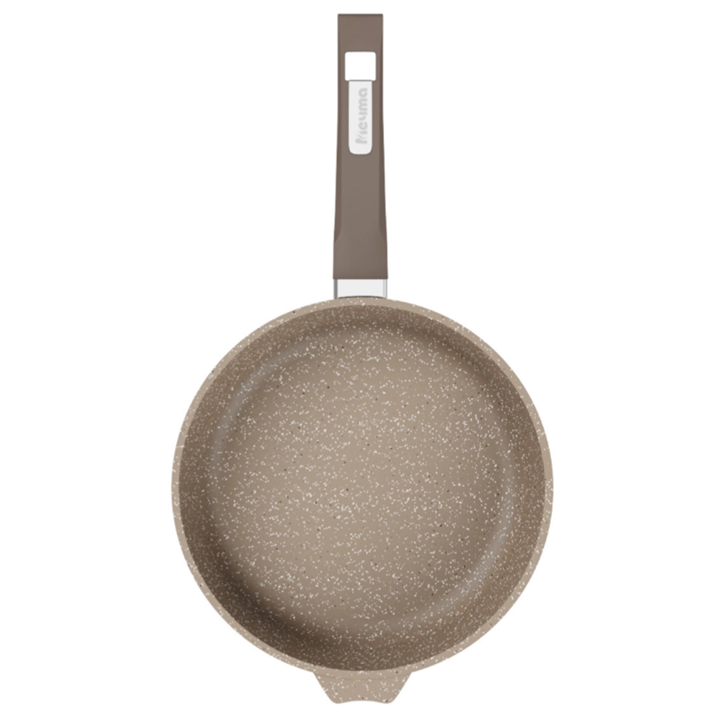 Сковорода Мечта с несъемной ручкой коричневый (20см) купить
