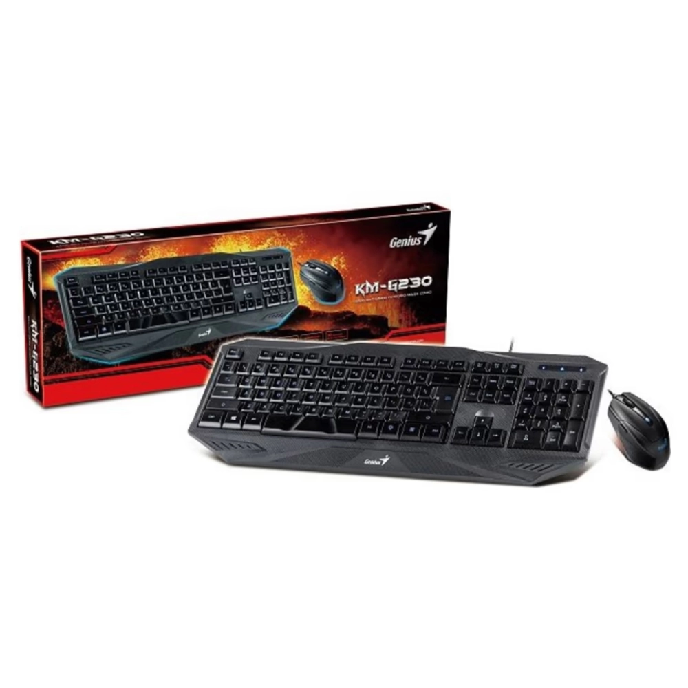 Игровая клавиатура и мышь Genius KM-G230 купить