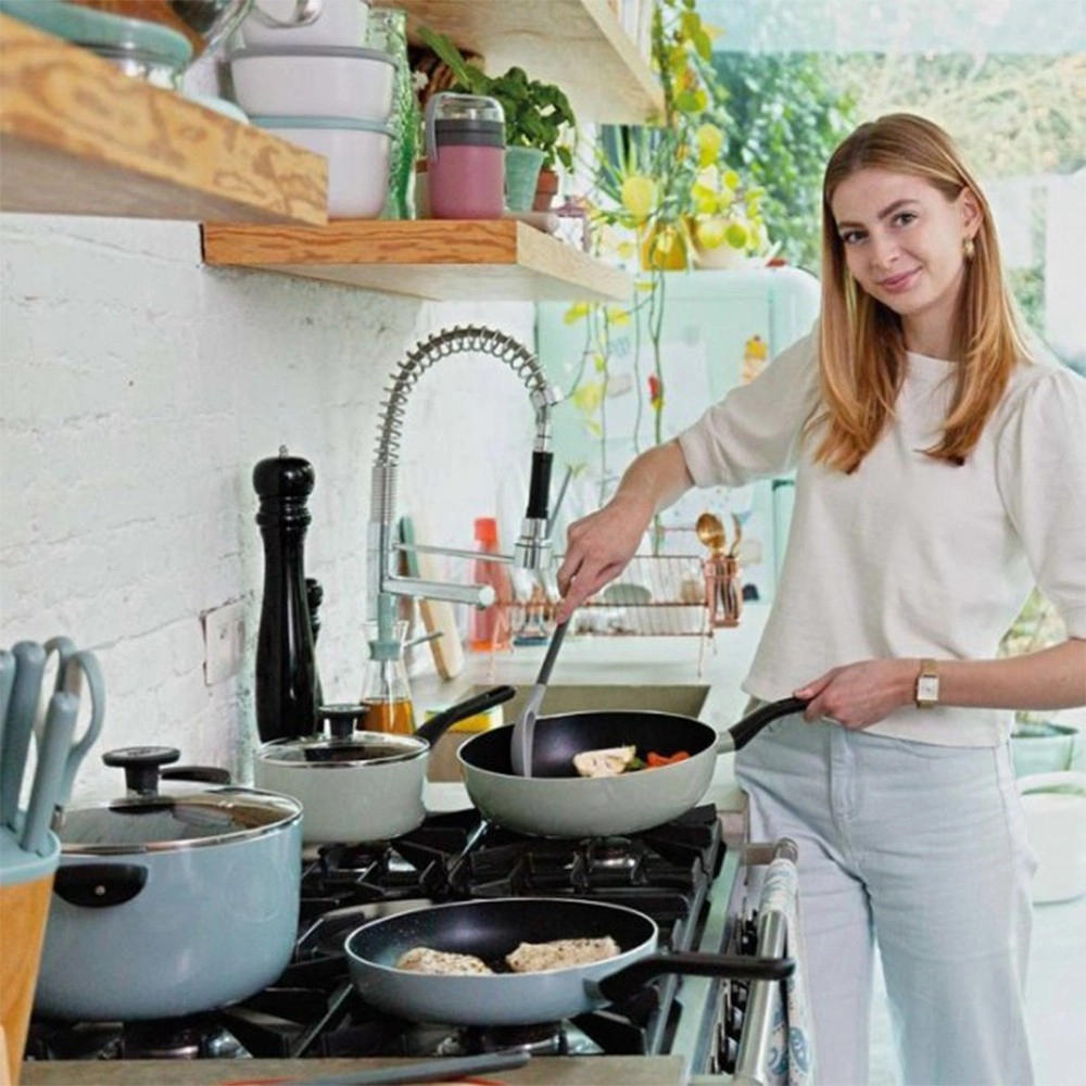 Сковорода BergHOFF Leo SLATE с антипригарным покрытием 28 см 3950316 цена