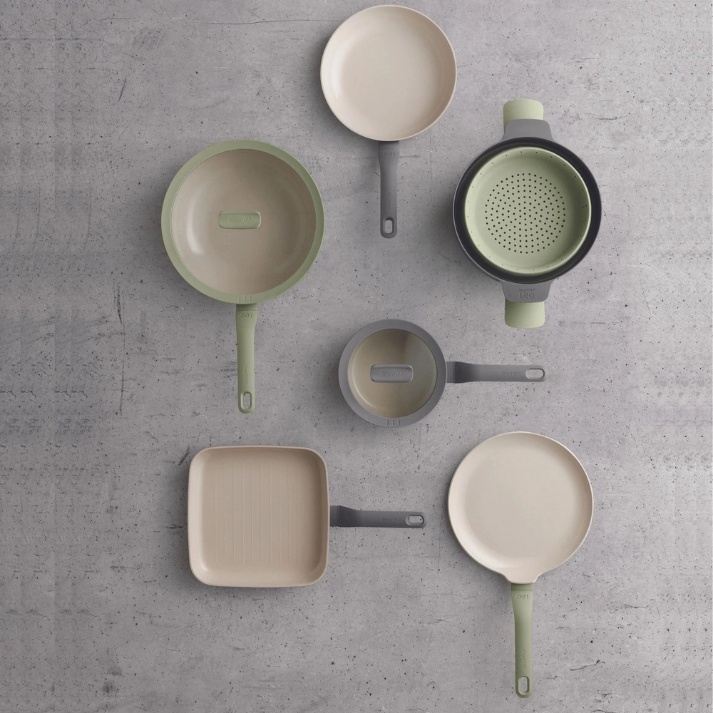 Сковорода без крышки Berghoff Leo Balance Sage 28 см 3950445 цена