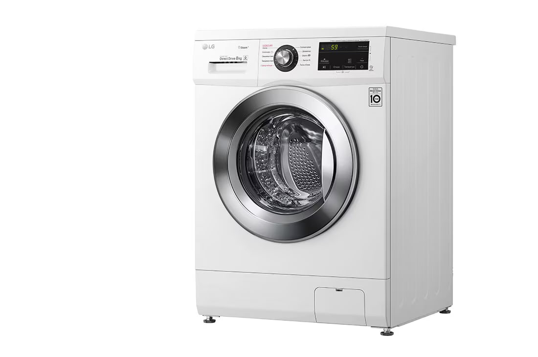 LG F4J3TS2W Inverter 8 Kg (SpaSteam) kir yuvish mashinasi bo'lib to'lash