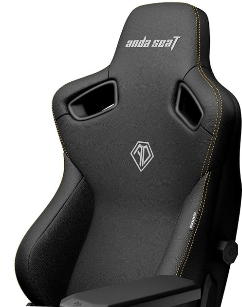 Anda Seat Kaiser 3 Size XL Black PVC o‘yin kreslosi narxi