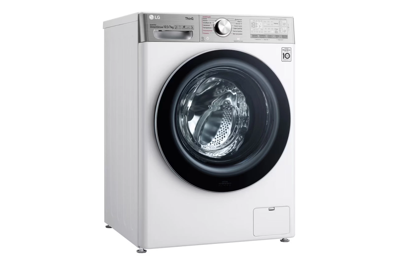Стиральная машина LG TW4V9RD9E (С сушкой 10,5/7 кг) - фото №7 Стиральная машина LG TW4V9RD9E (С сушкой 10,5/7 кг) цена